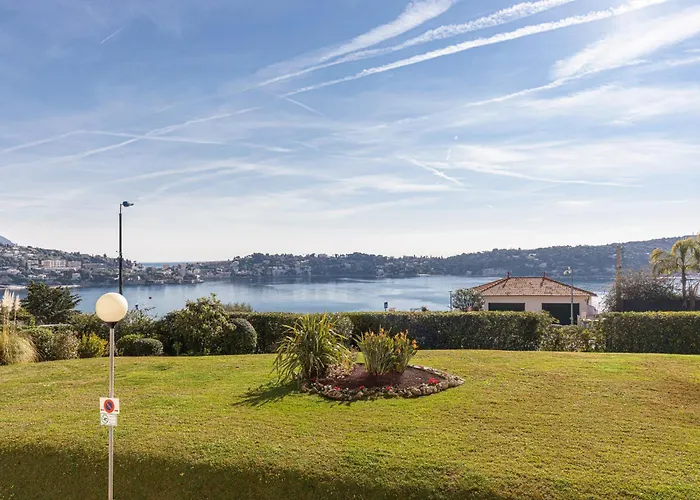 2 Bdr Villefranche-Sur-Mer Sea View Parking And Swimming Pool