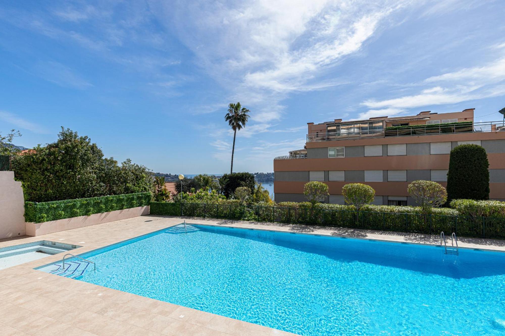 2 Bdr Sea View Parking And Swimming Pool Villefranche-sur-Mer